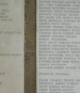 Roll of honour banner