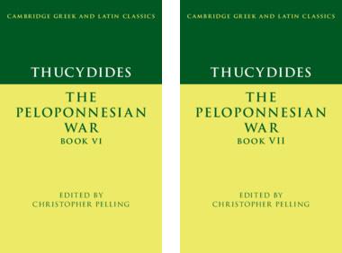 Book cover, Thucydides: The Peloponnesian War Book VI & Thucydides: The Peloponnesian War Book VII - Christopher Pelling