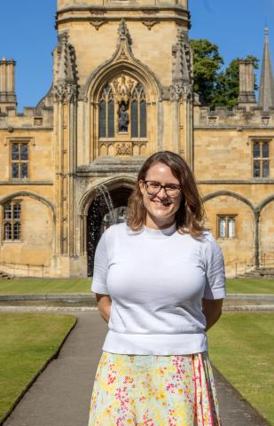 Dr Sarah Birkhoelzer at Christ Church