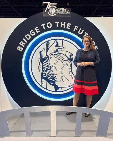 Sarah Birkhoelzer at the ACC Conference