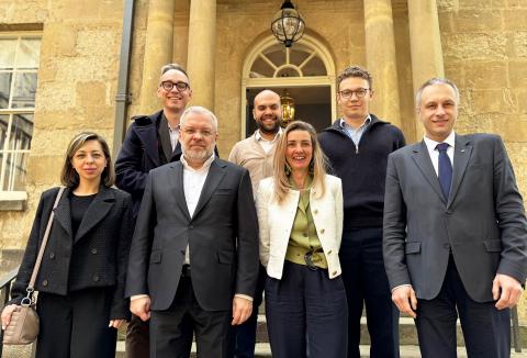 The Oxford SHIELD team with Herman Halushchenko and Roman Andarak